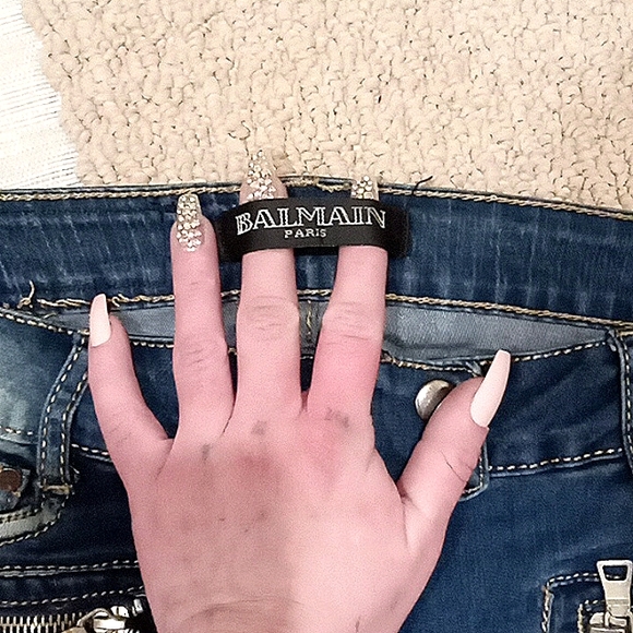 XS / small BALMAIN women's jeans - Picture 1 of 6